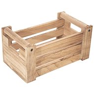 Orion Bedýnka dřevo dekorace NATURE 24x14x12 cm  - Úložný box