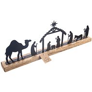 ORION MANGO Nativity decoration metal/wood - Christmas Decoration
