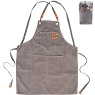 ORION Canvas grill Kitchen apron grey PES/cotton - Apron