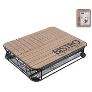 ORION Bistro Box capsule 30 × 24 × 6,5 cm wood/metal - Storage Container