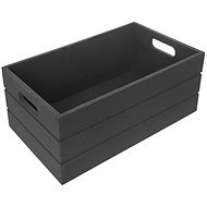 Orion Box 31 × 21 × 13 cm anthracite, wood - Box