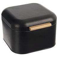 ORION BLACK Bread pan 21,5 × 20 × 14 cm sheet/bamboo - Breadbox