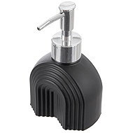 ORION Soap dispenser glass/UH 0,18 l black - Soap Dispenser