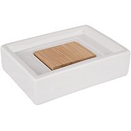 ORION Soap holder dolomite/bamboo - Soap Dish