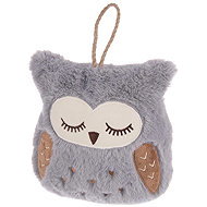 ORION Door stop Owl polyester/sand - Doorstop