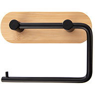 ORION Toilet paper holder Radka bamboo/metal adhesive - Toilet Paper Holder