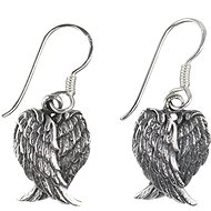 Oriental silver dangle earrings Wings - Earrings