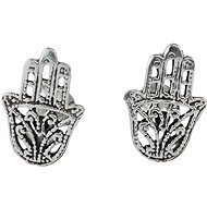 Oriental silver earrings, Fatima's hand - Earrings