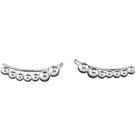 Oriental silver minimalist earrings Balls - Earrings