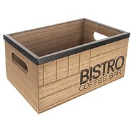 ORION Box wood/metal Bistro 20 × 13 × 8,8 cm - Shipping Box
