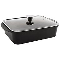 ORION Baking dish 35 × 22,5 × 8 cm with glass lid GRANDE - Roasting Pan