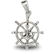 ORIENTAL Silver pendant Rudder (Ag 925/1000, ) - Charm