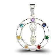 ORIENTAL Silver pendant Chakra harmony (Ag 925/1000, ) - Charm