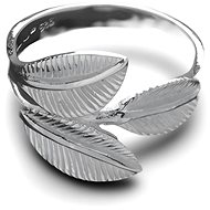ORIENTAL Stříbrný prsten Listy - Ring