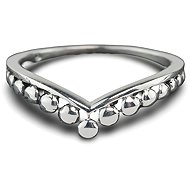 ORIENTAL Silver ring Crown, size 48 - Ring