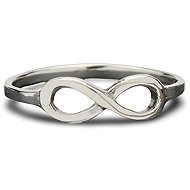 ORIENTAL Silver ring Infinity, size 57 - Ring