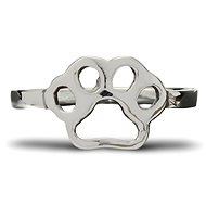 ORIENTAL Silver paw ring, size 56 - Ring