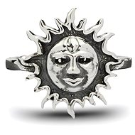 ORIENTAL Stříbrný prsten Slunce - Ring