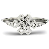 ORIENTAL Stříbrný prsten Keltský uzel - Ring