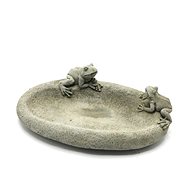 ORIENTAL Garden concrete decoration Bird feeder - frogs - Garden Decoration
