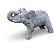 ORIENTAL Garden concrete decoration Happy elephant - Garden Decoration