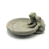 ORIENTAL Garden concrete decoration Bird feeder - frogs - Garden Decoration