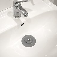 ORION Dirt trap/sink stopper rubber diameter 10 cm grey - Sink Strainer