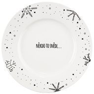 ORION Dezertní talíř VLOČKA pr. 20 cm, porcelán - Plate