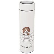 ORION Thermos NEKONEČNÁ LÁSKA pes 0,4 l, stainless steel - Thermos