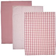 Orion Kitchen towel Dekor 3 pcs pink, cotton - Kitchen Towel