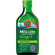 Moller's Omega 3 Apple 250ml/12 pcs - Omega 3