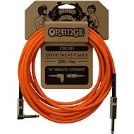 ORANGE Crush 20ft Instrument Cable Angled to Straight - AUX Cable