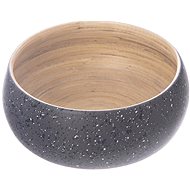 ORION Serving bowl 14 cm grey, spun bamboo - Small Bowl
