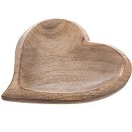 ORION Tácka srdce 20 × 20 cm, drevo MANGO - Tácka