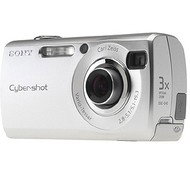 Sony CyberShot DSC-S40 - stříbrný, 4.23 mil. bodů, optický / digitální zoom 3x / až 10x, 32 MB inter - Digital Camera