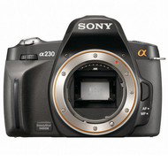SONY DSLR-A230 black, body - DSLR Camera