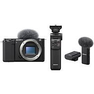 Sony Alpha ZV-E10 telo + Grip GP-VPT2BT + Mikrofón ECM-W2BT - Digitálny fotoaparát