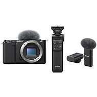 Sony Alpha ZV-E10 Body + Grip GP-VPT2BT + Microphone ECM-W2BT - Digital Camera