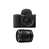 Sony Alpha ZV-E10 II + E PZ 16–50 mm f/3,5–5,6 OSS +  E 15 mm F1.4 G - Set