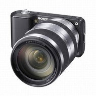 SONY CyberShot NEX 3 black + objektiv 16mm - Digital Camera