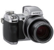 Sada Sony CyberShot DSC-H1, CCD 5 Mpx, 12x zoom, 2.5" LCD, Li-Ion, MS + brašna Sony LCS-CSF - Digital Camera
