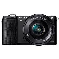 Sony Alpha A5000 schwarz + Objektive 16 - 50 Millimeter und 55 - 210 Millimeter - Digitalkamera