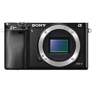 Sony Alpha A6000 váz, fekete - Digitális fényképezőgép