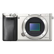 Sony Alpha A6000 strieborný, telo - Digitálny fotoaparát