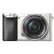  Sony Alpha 6000 silver + lens 16-50 mm + 50 mm F1.8  - Digital Camera