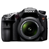  Sony Alpha A77 + 18-55 mm Lens Mark II  - DSLR Camera