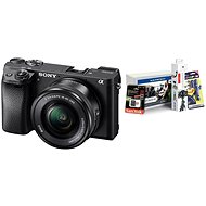 Sony Alpha A6300 + 16-50mm Lens + Alza Photo Starter Kit 32GB - Digital Camera
