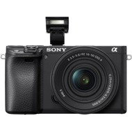 Sony Alpha A6400 black + E PZ 16-50 mm f/3.5-5.6 II - Digital Camera