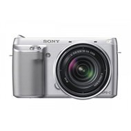 Sony NEX F3 + objektiv 18-55mm, stříbrný - Digitální fotoaparát