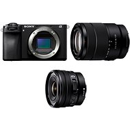 Sony Alpha A6700 + E 18-135mm f/3.5-5.6 + E PZ 10-20mm F4 G - Set